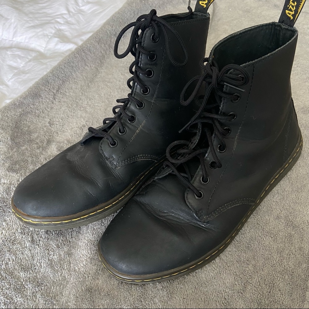 Dr. Martens Tobias Black Greasy Lamper Casual Boot Men's Size 11